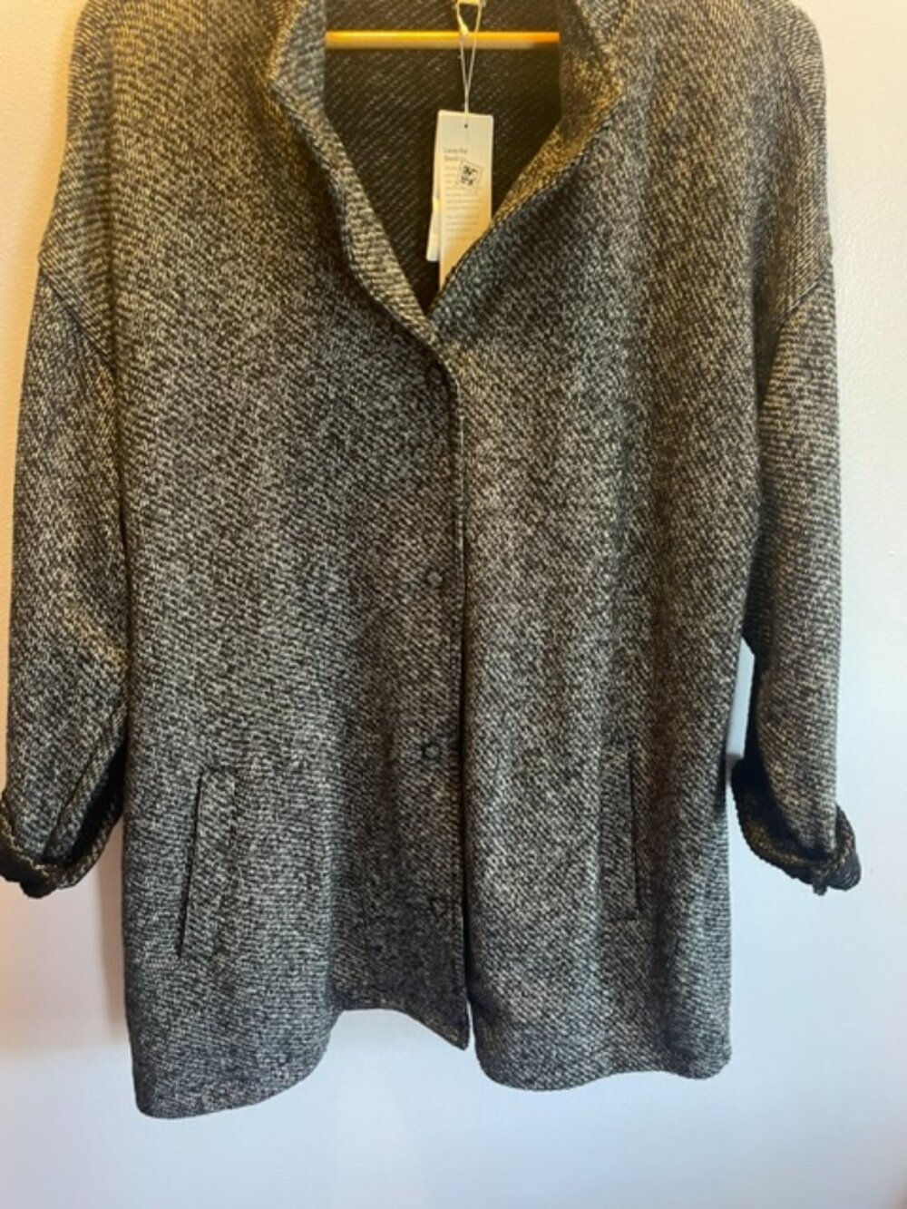 NWT, Elieen Fisher weave jacket, Size XL